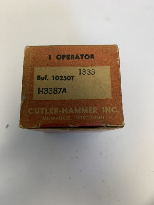 Cutler-Hammer 10250T1333 Operator Switch