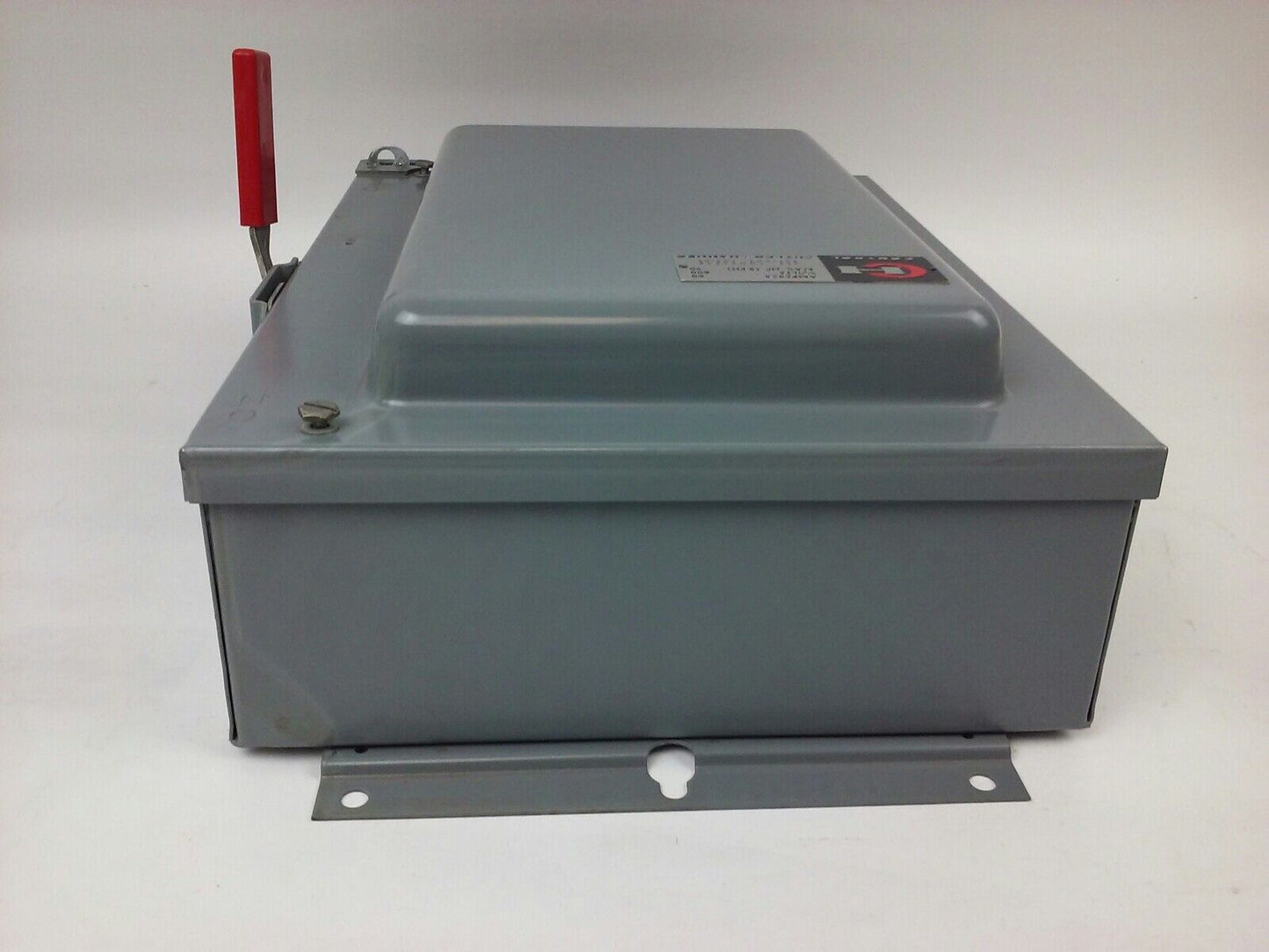 CUTLER HAMMER 4105H2432H, H.D. SAFETY SWITCH, 60A, 600VAC, 4 POLE, MAX H.P. 50