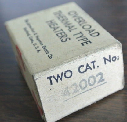 ARROW HART 42002 - THERMAL TYPE OVERLOAD HEATER - NEW SURPLUS - BOX of 2