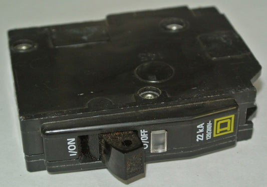 SQUARE D CIRCUIT BREAKER 30A, SINGLE-POLE - 120/240V, 50/60Hz - clip-on