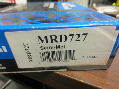 BENDIX GLOBAL MRD727 SEMI-METALLIC DISC BRAKE PADS - NEW -CHEVROLET PONTIAC OLDS