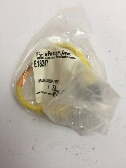 IFM EFECTOR SI8513 FLOW SENSOR KIT 240VAC W/ SI1006 E18247 E40107