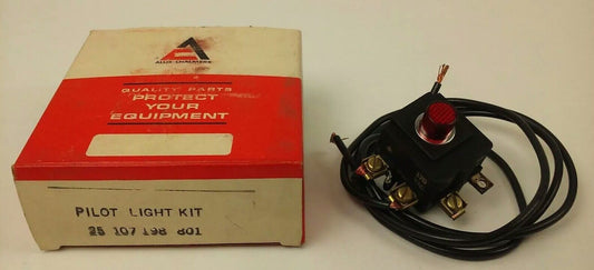 ALLIS CHALMERS  25107198801, PILOT LIGHT, 600VAC, NEW SURPLUS, MISSING HARDWARE