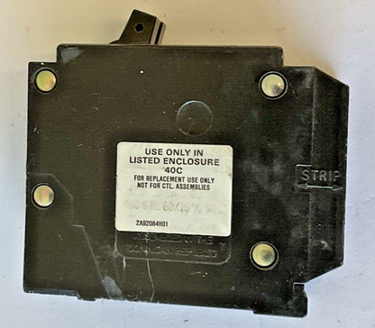 CROUSE-HINDS MM/MH 120GF CIRCUIT BREAKER 20A 2POLE GFCI  120V