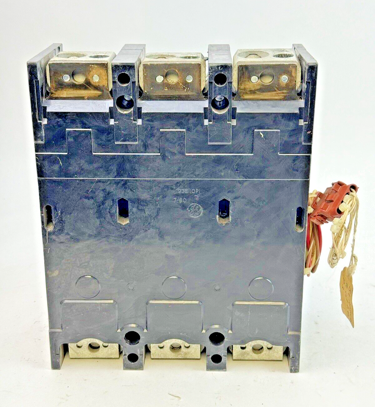 GE - TJK436F000 - CIRCUIT BREAKER W/ 250A TRIP & AUX SWITCH - 3 POLE/600VAC/400A