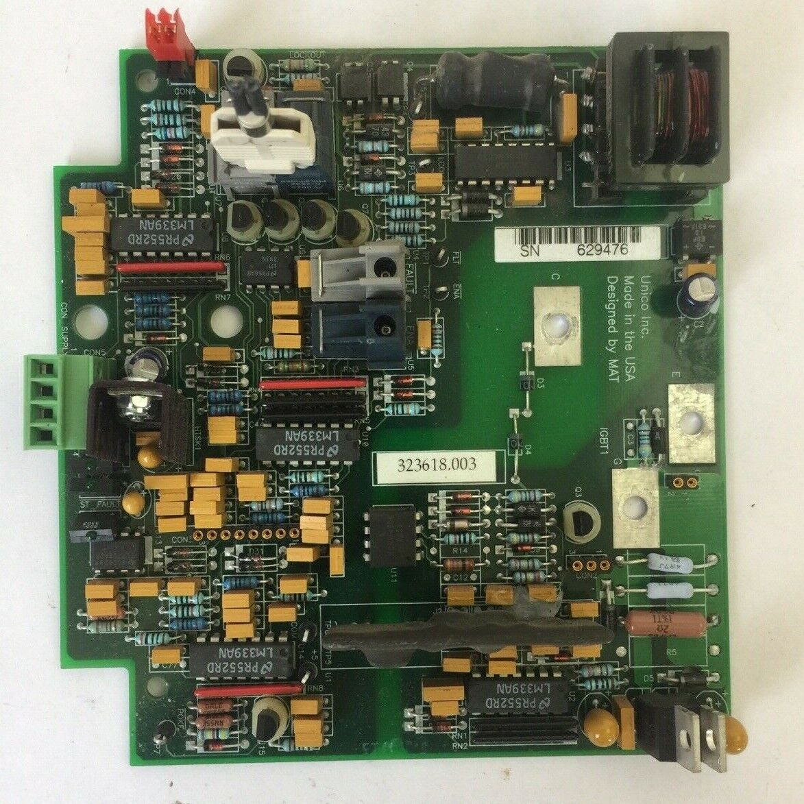 UNICO 323618.003 CIRCUIT BOARD 403-432 ECL 4