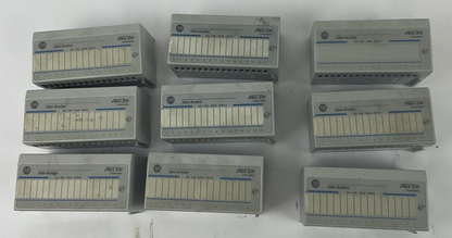 ALLEN BRADLEY 1794-IB16 SINK INPUT 24VDC SER.A REV. B02 F/W REV.BLANK***LOTOF9**