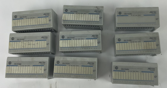 ALLEN BRADLEY 1794-IB16 SINK INPUT 24VDC SER.A REV. B02 F/W REV.BLANK***LOTOF9**