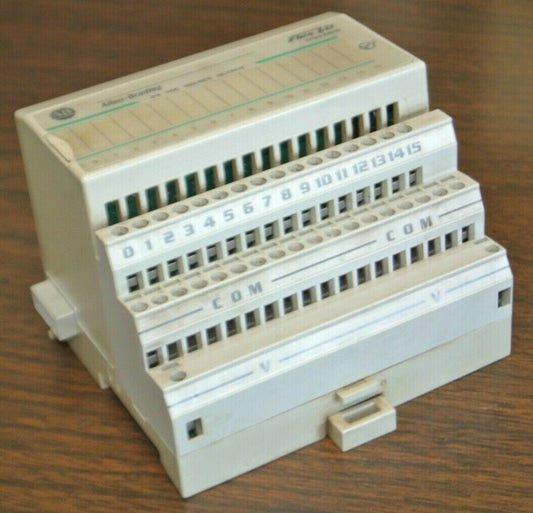 ALLEN-BRADLEY 1794-OB16 24V SOURCE OUTPUT MODULE / w/ 1794-TB2 BASE / TERM BLOCK