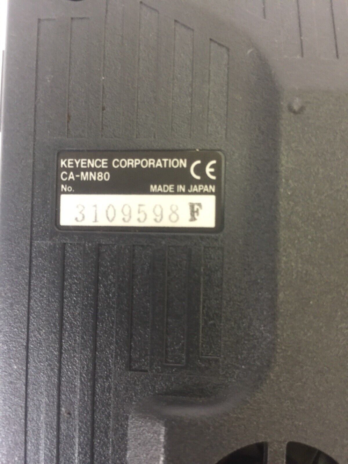 KEYENCE CA-MN80 LCD MONITOR 24VDC