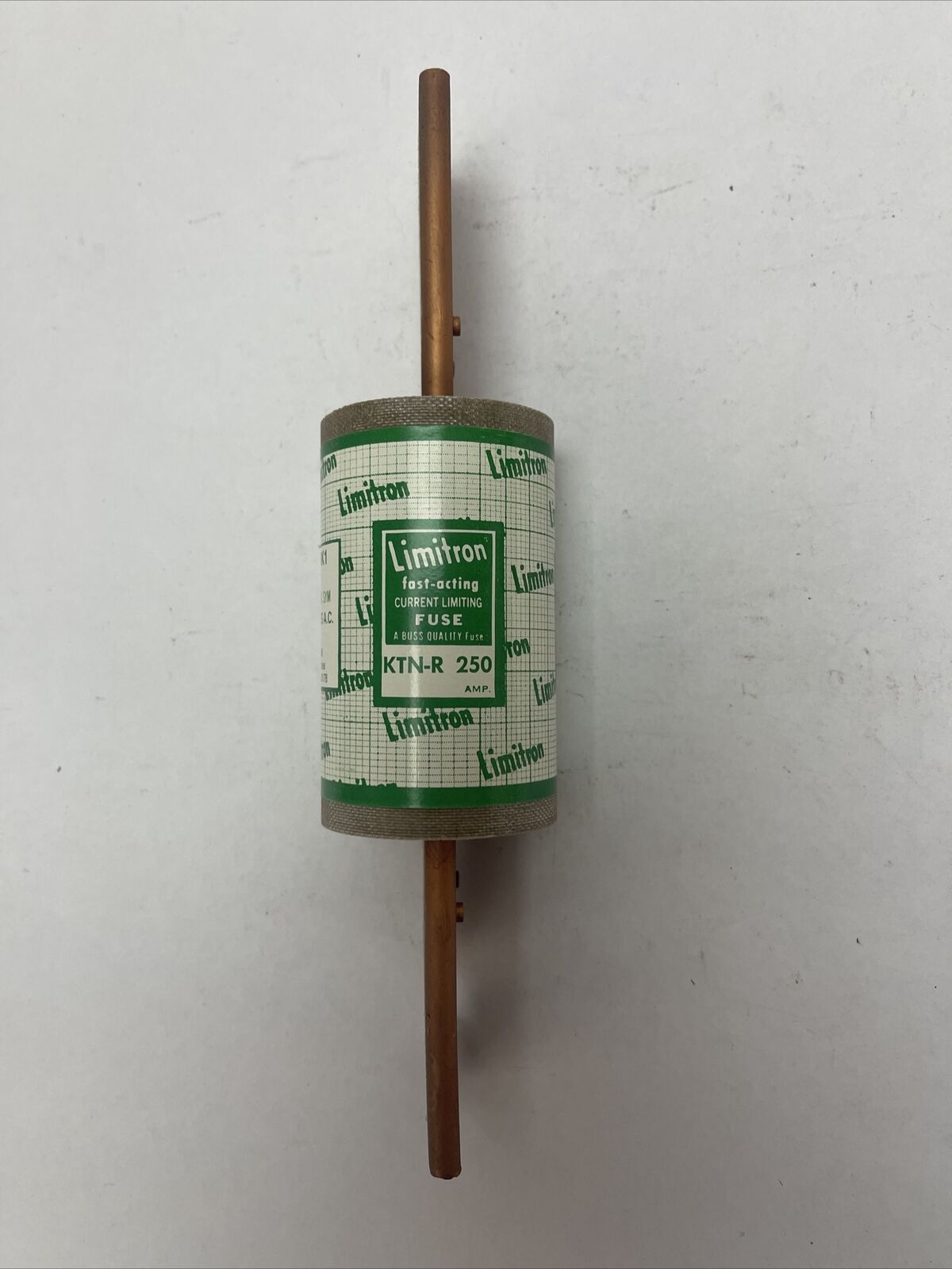 BUSSMANN KTN-R 250 FAST-ACTING CURRENT LIMITING CLASS RK1 FUSE 250AMP 250VAC