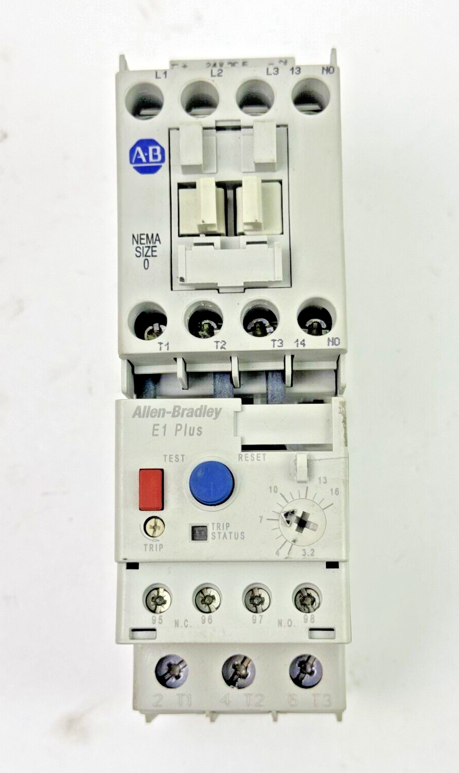 ALLEN BRADLEY - 300-AOE*930 SER. C & 193-EEDB SER. C - 600VAC 18A 3PH COIL 24VDC