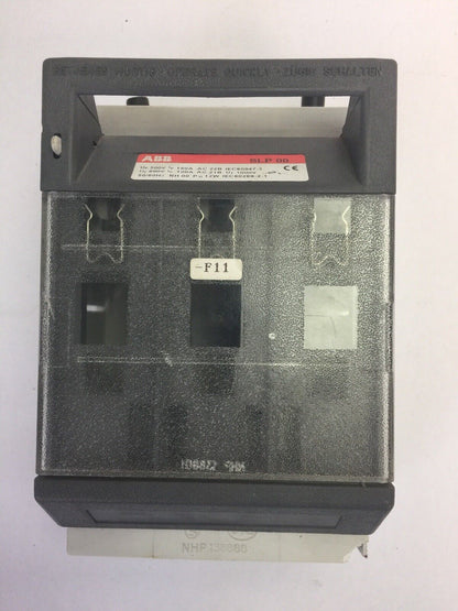 ABB SLP00 FUSE SWITCH DISCONNECTOR Ue 690V 'E 100A AC Ue 500V 'e 160A AC 3 POLE