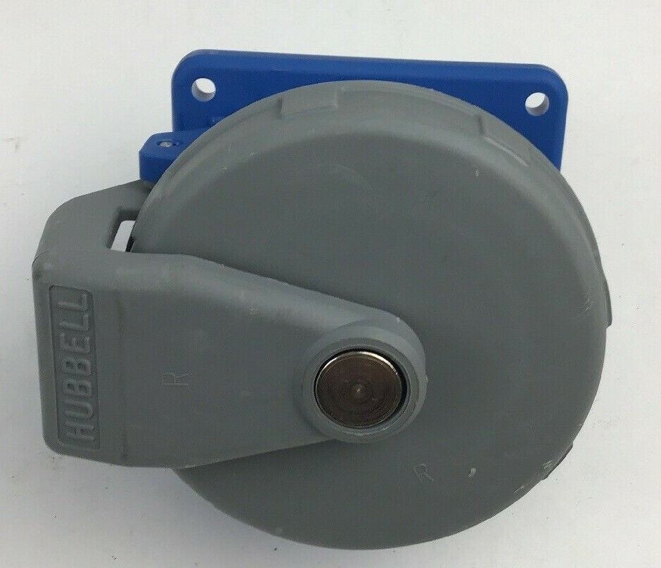HUBBELL 530R9W RECEPTACLE WATERTIGHT PIN&SLEEVE IEC 309 CONF. 4POLE 5 WIRE 30A