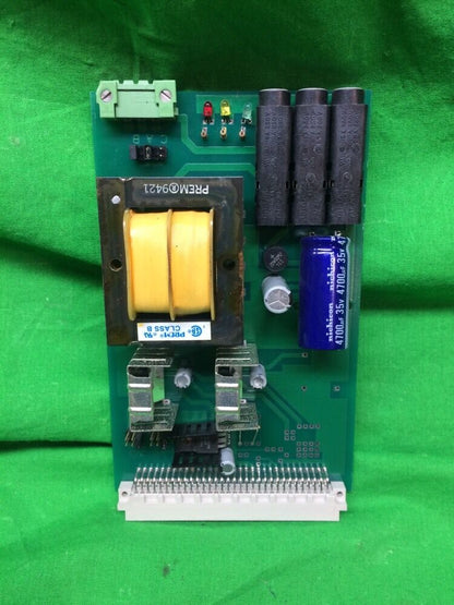 AW COMPANY CONTROL BOARD EMO-3000 V1.0 W/RACK AND POWER SUPPLY