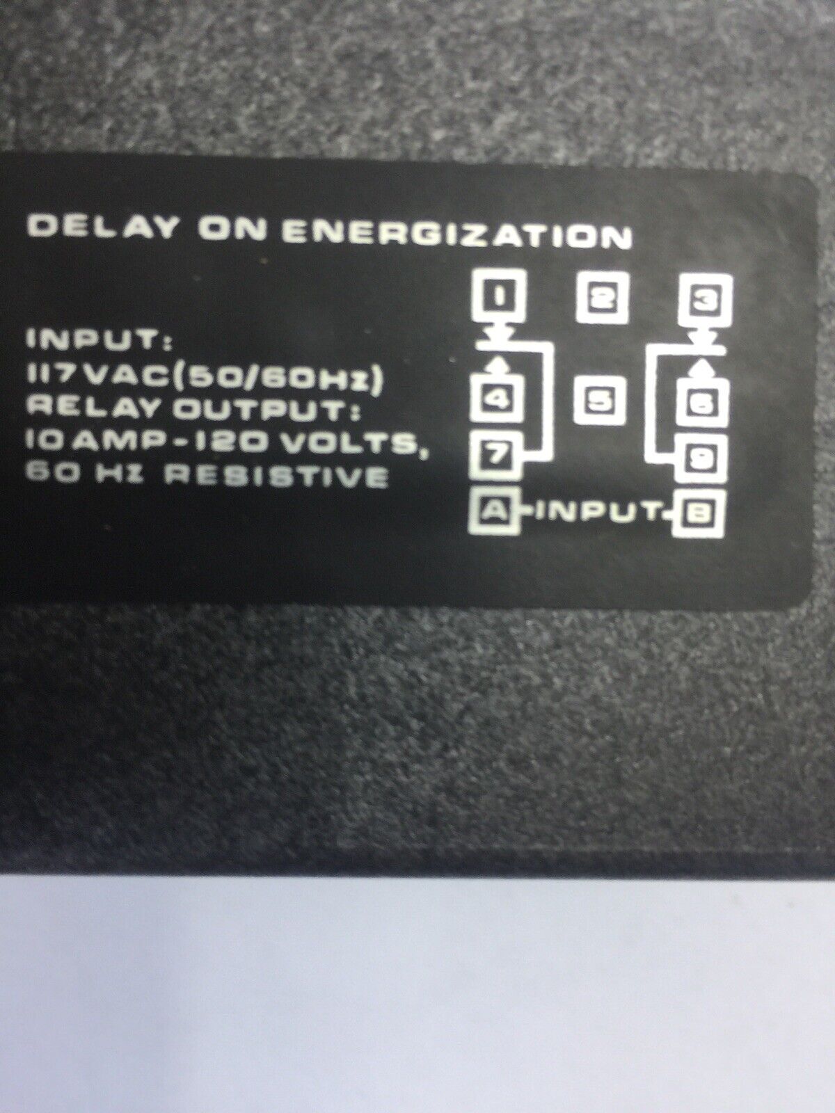 GENERAL TIME Q20B 60A 2A 000 SOLID STATE DIGITAL 60SEC 117VAC RELAY OUTPUT 120V