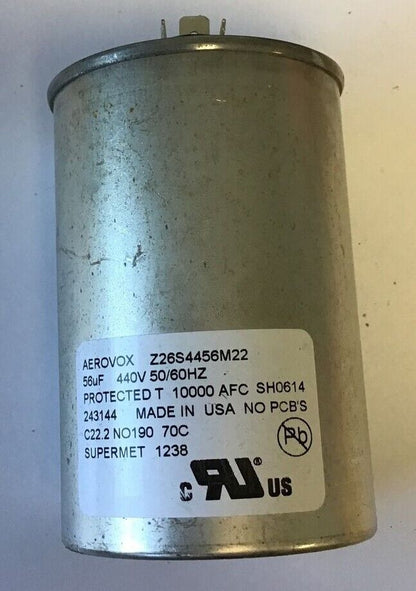 AEROVOX Z26S4456M22 CAPACITOR 440V 50/60HZ ***LOTOF2***