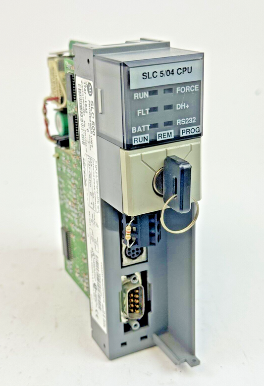 ALLEN-BRADLEY - 1747-L542 SER. C REV. 7 FRN: 4 - SLC 500 CPU PROCESSOR *NO DOOR*