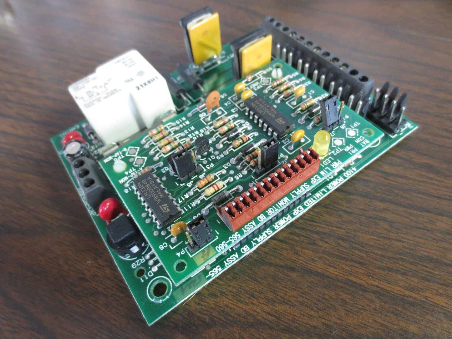 SIMPLEX 4100 565-560 PWR LIM EXP SUPPLY MONITOR BOARD ASSEMBLY