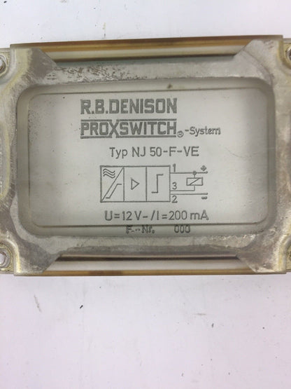 R.B.DENISON NJ50-F-VE PROXIMITY SWITCH