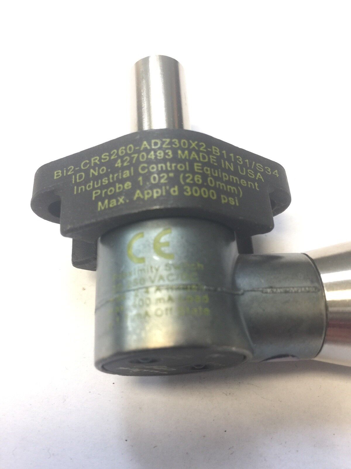 TURCK BI-CRS260-ADZ30X2-B1131/S34 PROXIMITY SWITCH 20-250 VAC 10-300 VDC