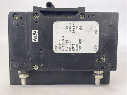 AIRPAX 219-3-1-65-8-9-80-A CIRCUIT BREAKER 80AMP 480VAC 3POLE