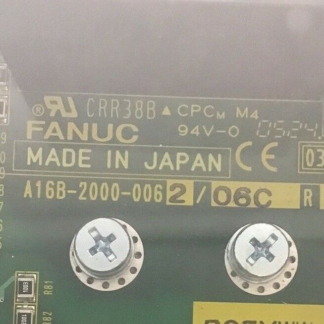 FANUC SERVO AMPLIFIER A16B-2000-0062/06C W/ A16B-3200-0440/05C