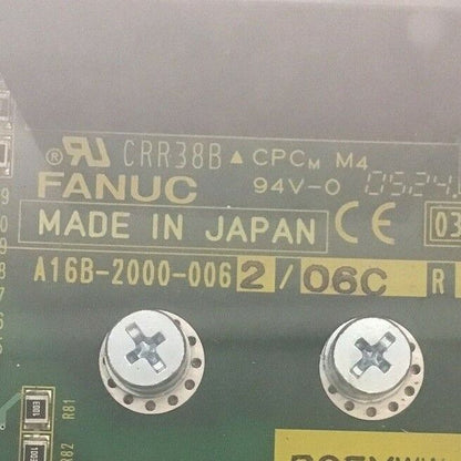 FANUC SERVO AMPLIFIER A16B-2000-0062/06C W/ A16B-3200-0440/05C