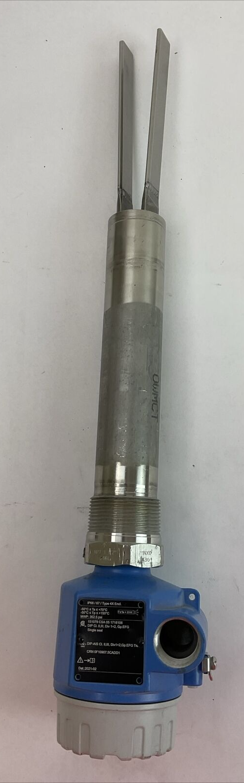 ENDRESS + HAUSER FTM51-DGJ2P1A37AA POINT LEVEL SWITCH 19...253VAC