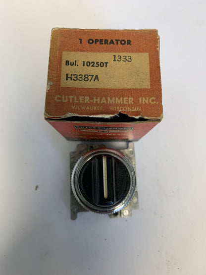 Cutler-Hammer 10250T1333 Operator Switch