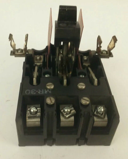 GENERAL ELECTRIC QMR SWITCH THMS31 MOD.2 3P W/ FUSE BLOCK COMBINATION STARTER