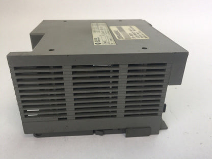 ALLEN BRADLEY 1746-P2 POWER SUPPLY OUTPUT 5A@5VDC 0.96A@24VDC SER C
