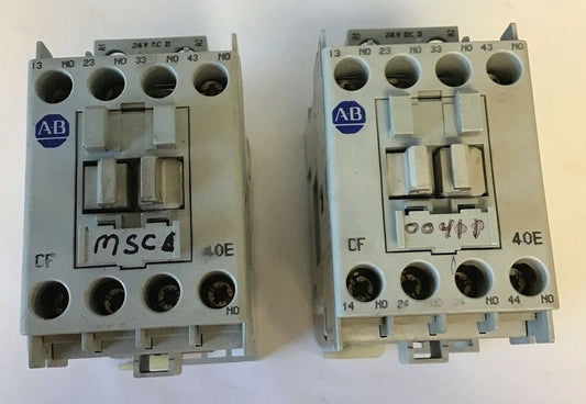 ALLEN BRADLEY 700-CF400D* CONTRACTOR SER. A 600VAC 25A 3PHASE***LOTOF2***