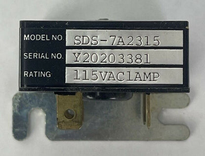 SYRACUSE ELECTRONICS SDS7A2315 TIME DELAY RELAY 115VAC 1AMP