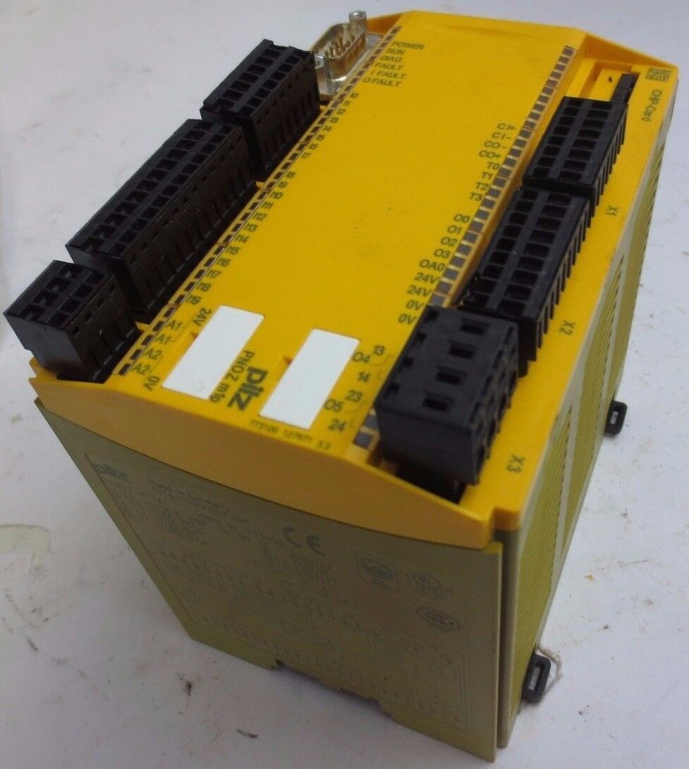 PILZ PNOZ m1p SAFETY RELAY BASE UNIT - 240V 6A 24VDC