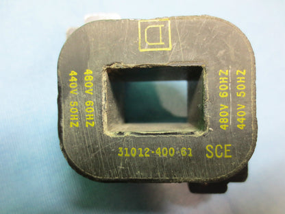 SQUARE D STARTER COIL 31012-400-61 480V
