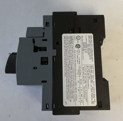 SIEMENS 3RV2011-1EA15 CIRCUIT BREAKER 52A CAT.A