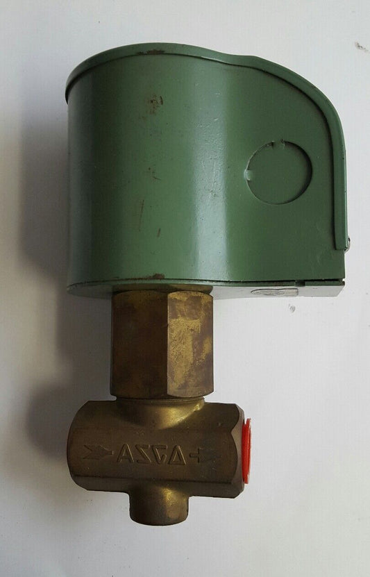 ASCO 826820 SOLENOID VALVE 115/60 1/2" NPT 22W ORIFICE 3/8 PIPE 1/2