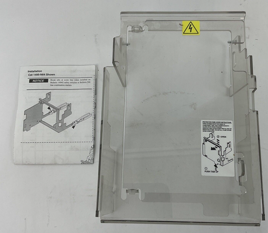 ALLEN BRADLEY 1492-N64 DISCONNECT COVER WITH DOOR
