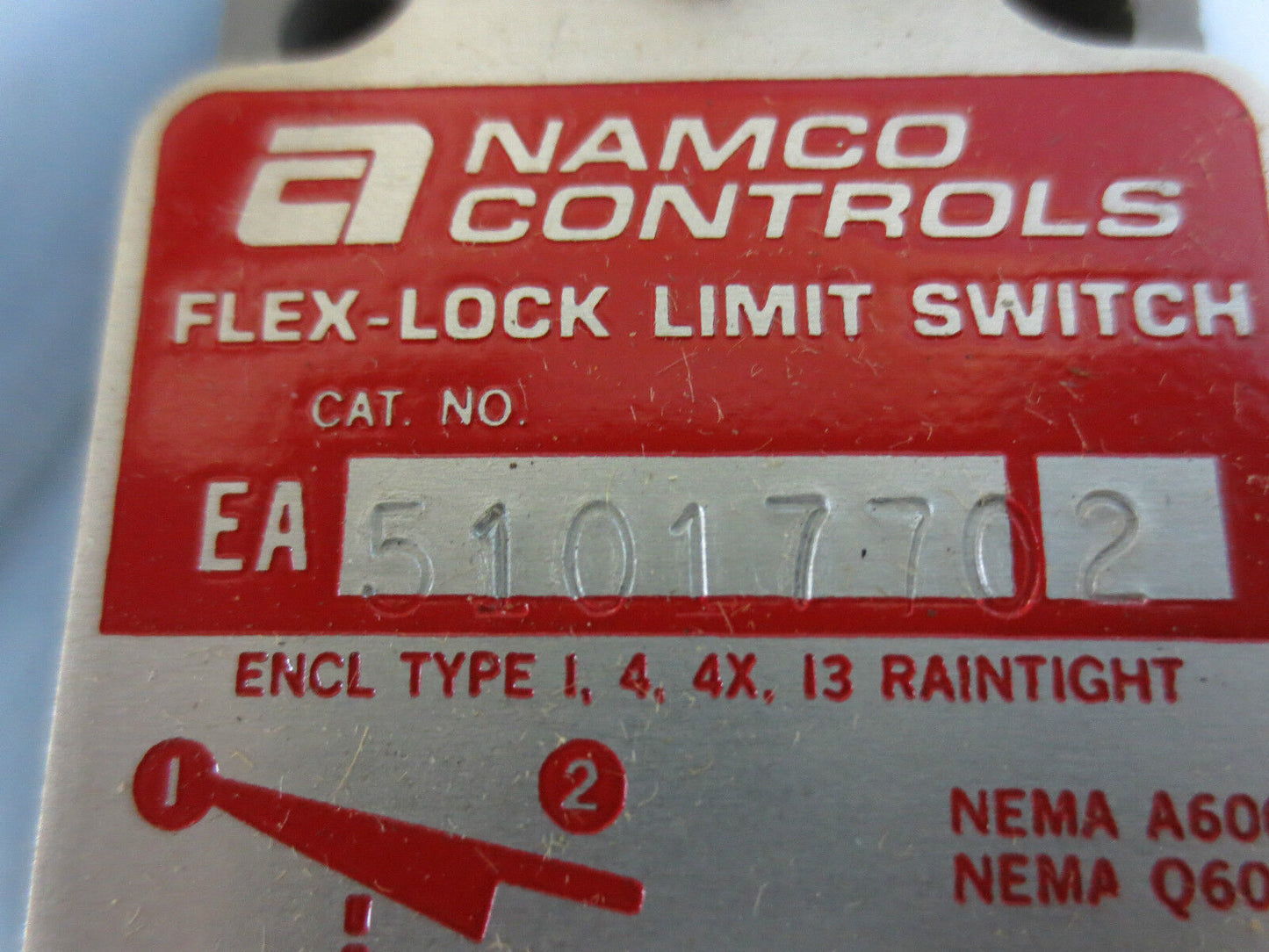 NAMCO EA510-17702 FLEX-LOCK LIMIT SWITCH - NEW SURPLUS