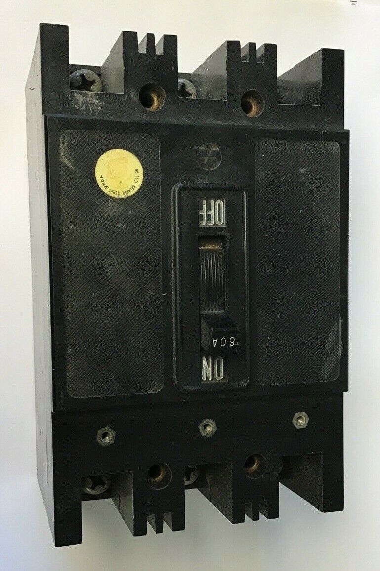 MITSUBISHI NF 100-E CIRCUIT BREAKER 60AMP 550VAC/250VDC 3POLE