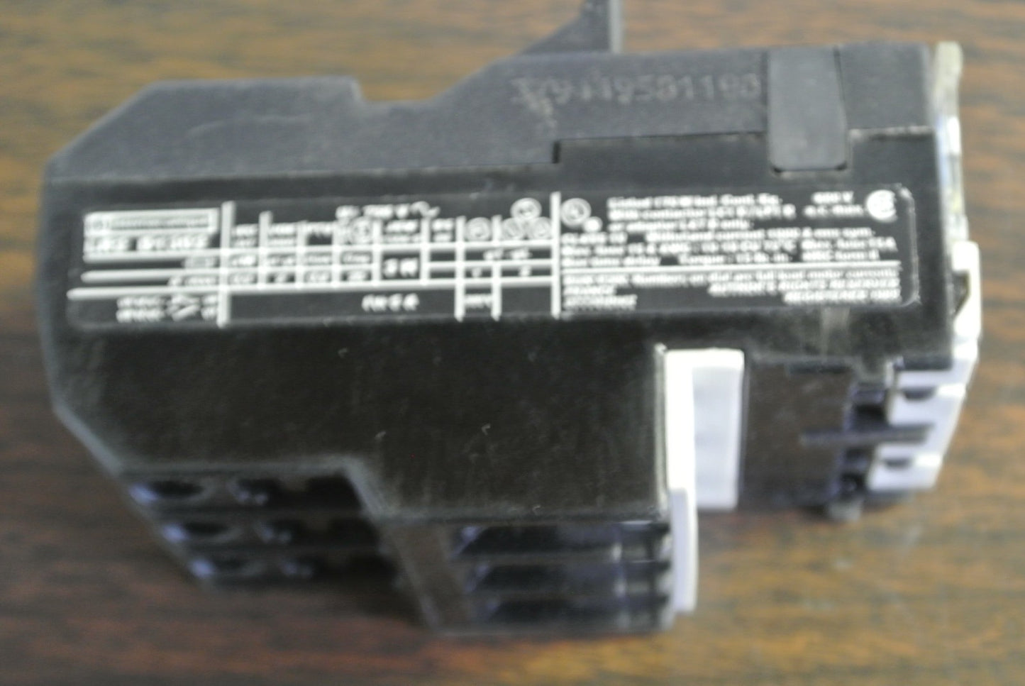 TELEMECANIQUE LR2D1302 - THERMAL OVERLOAD RELAY - 0.16-0.25A - NEW SURPLUS