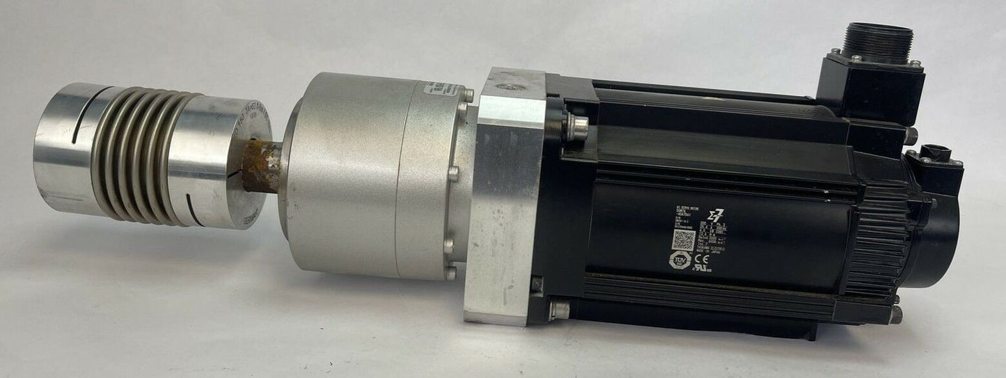 YASKAWA SGM7A-40A7D61 AC SERVO MOTOR 200V 25.4A UTTAH-B24RH ABS ENCODER SHIMPO