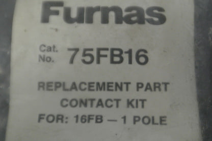 FURNAS 75FB16 / CONTACT KIT / for 16FB 1 POLE / NEW SURPLUS