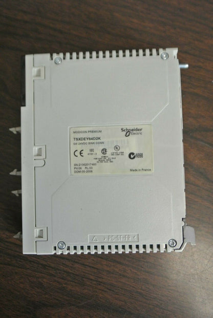 SCHNEIDER ELECTRIC TSXDEY64D2K / INPUT MODULE 24VDC SINK CONN