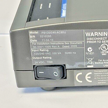 SCHNEIDER ELECTRIC PS120/240-AC85U POWER SUPPLY 120/240VAC 150VA 50/60HZ