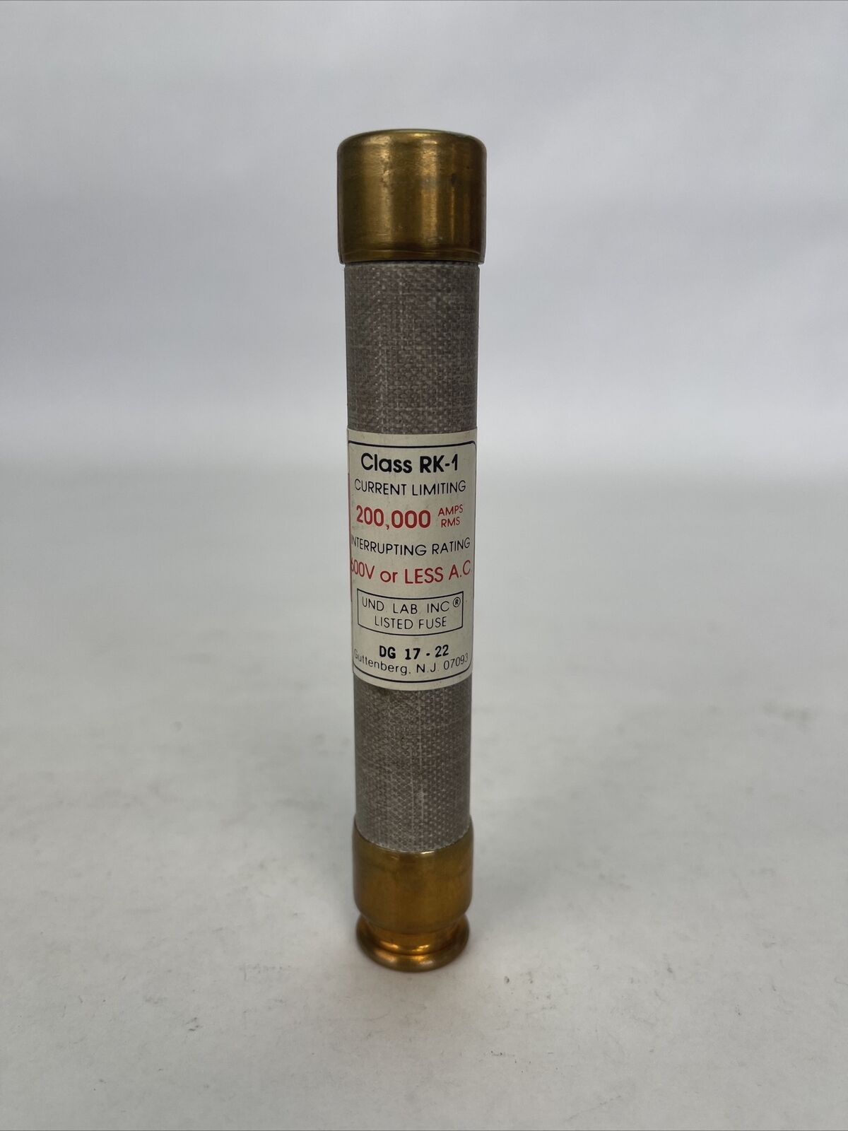 CEFCO CTS-R 25 CURRENT LIMITING CLASS RK-1 FUSE 25AMP 600VAC (LOT OF 7)