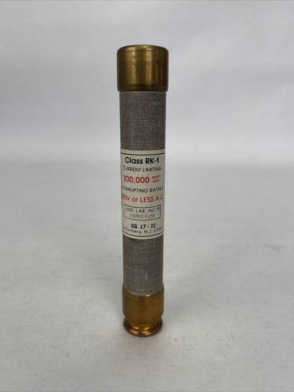 CEFCO CTS-R 25 CURRENT LIMITING CLASS RK-1 FUSE 25AMP 600VAC (LOT OF 7)