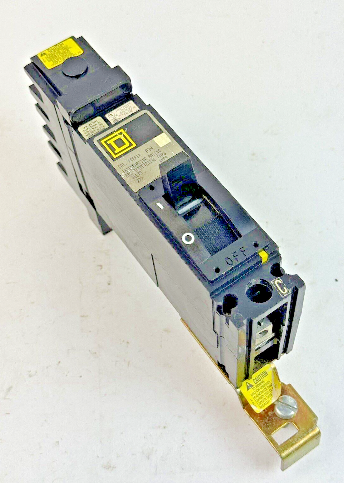 SQUARE D - FHB16020C - I-LINE MOLDED CASE CIRCUIT BREAKER - 1 POLE/ 20 A/ 277VAC