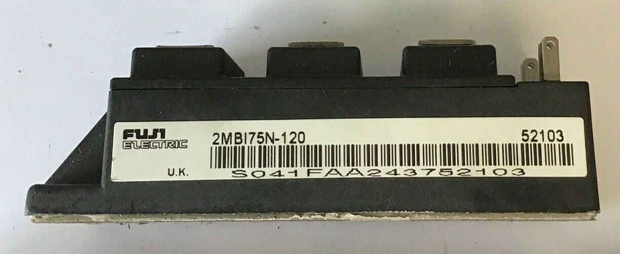 FUJI ELECTRIC  2MBI75N-120 TRANSISTOR MODULE ***LOTOF3***